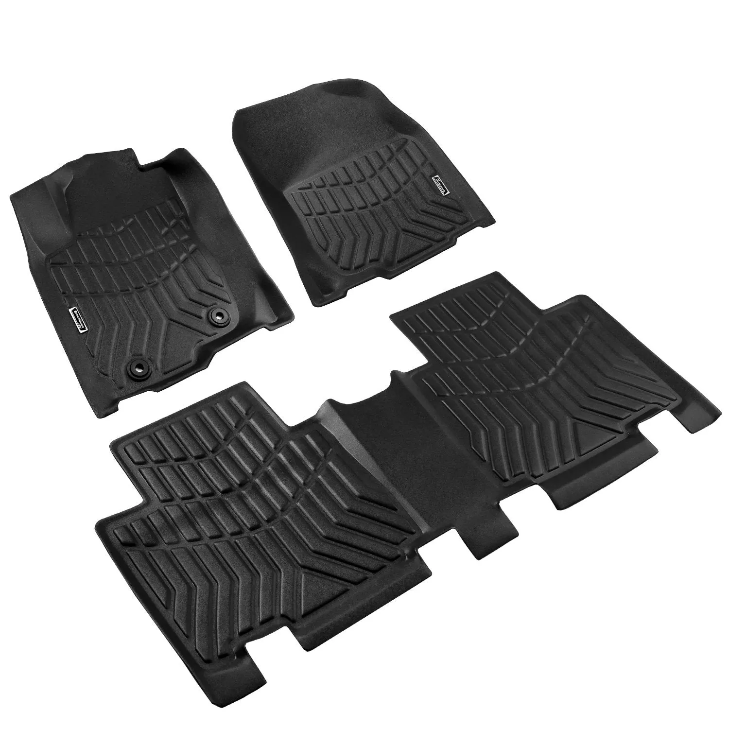 Season Guard 3D Floor Mat Liner, Toyota Rav4 2013-2018 Front and Rear Seat 3pc