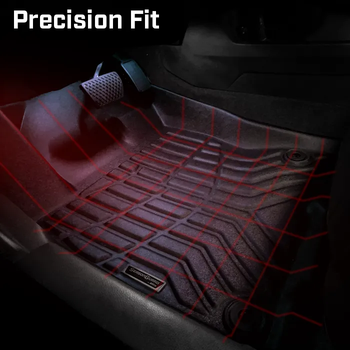 Season Guard 3D Floor Mat Liner, Toyota Rav4 2013-2018 Front and Rear Seat 3pc
