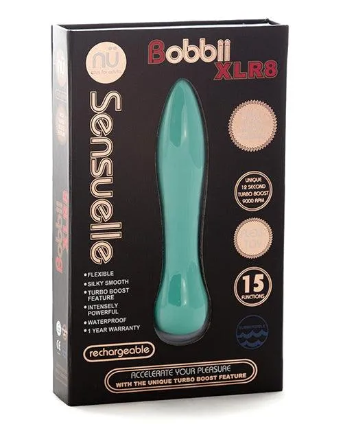 Sensuelle Bobbii Flexible Vibe Xlr8 Turbo Boost - Electric Blue or Ultra Violet