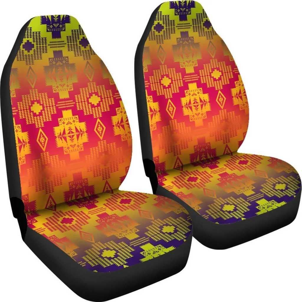 Seven Tribes Purple Horizon Car Seat Covers