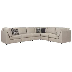 Signature Design by Ashley Kellway Fabric 6 pc Sectional 9870777/9870746/9870746/9870777/9870746/9870777