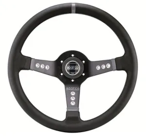 Sparco Strwhl L777 Leather Black