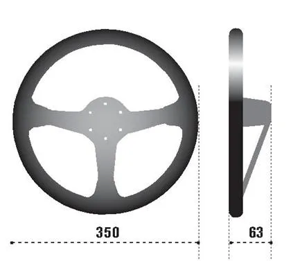 Sparco Strwhl L777 Suede Black