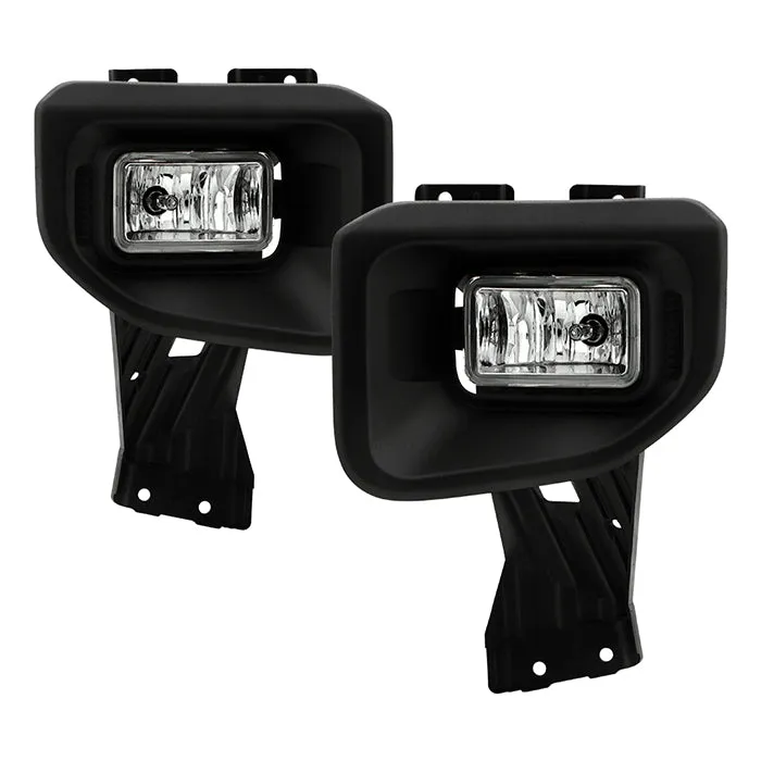 Spyder Fog Lights Ford F250/F350 Super Duty (20-22) [OEM Style w/ Switch] Clear Lens
