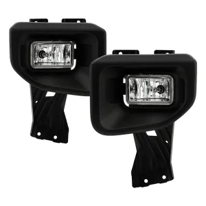 Spyder Fog Lights Ford F250/F350 Super Duty (20-22) [OEM Style w/ Switch] Clear Lens