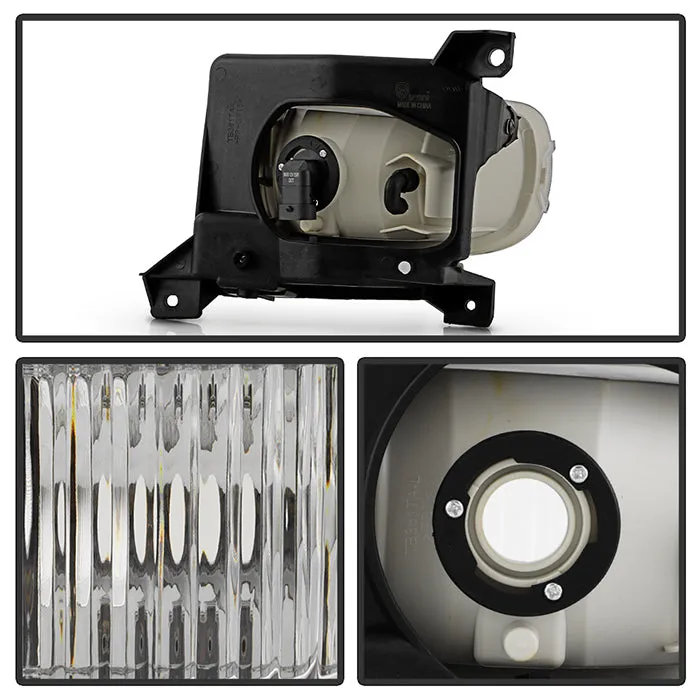 Spyder Fog Lights Toyota Tundra (00-06) [OEM Style w/ Switch] Clear