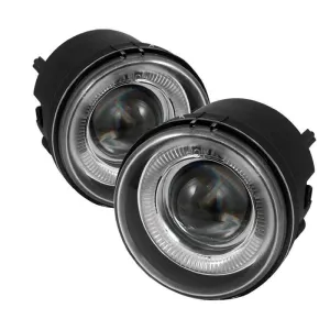 Spyder Halo Projector Fog Lights Jeep Compass (07-10) [w/ Switch] Clear or Smoke