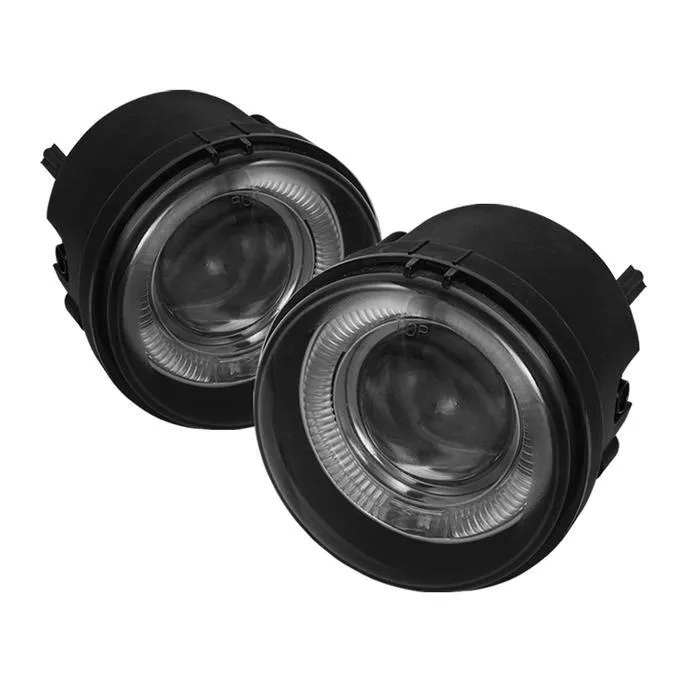 Spyder Halo Projector Fog Lights Jeep Compass (07-10) [w/ Switch] Clear or Smoke