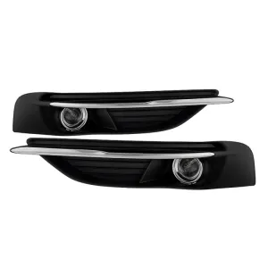 Spyder OEM Fog Lights Chrysler 200 (11-14) [w/ Universal Switch] Clear