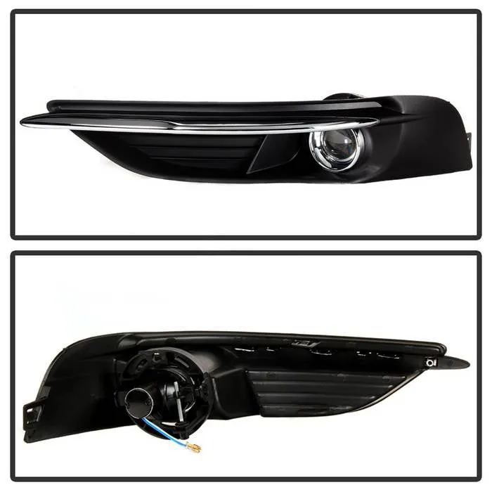 Spyder OEM Fog Lights Chrysler 200 (11-14) [w/ Universal Switch] Clear