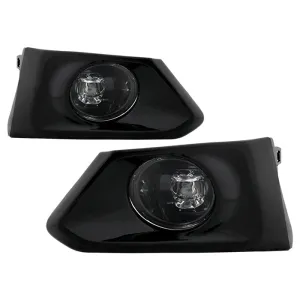 Spyder OEM LED Fog Lights Nissan Altima (19-20) [w/ Universal Switch] Clear