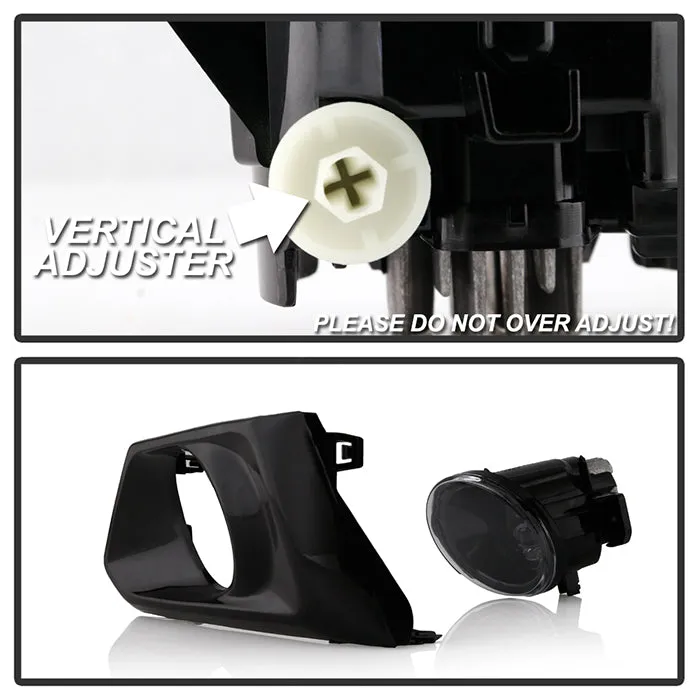 Spyder OEM LED Fog Lights Nissan Altima (19-20) [w/ Universal Switch] Clear