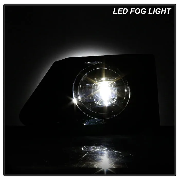 Spyder OEM LED Fog Lights Nissan Altima (19-20) [w/ Universal Switch] Clear