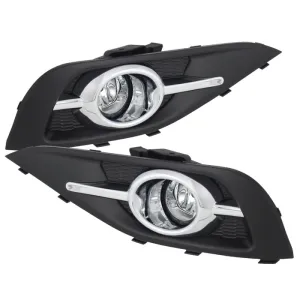 Spyder OEM Style Fog Lights Honda CRV (12-14) [w/ Switch] Clear