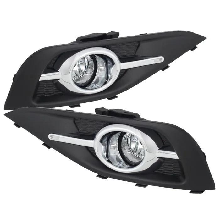 Spyder OEM Style Fog Lights Honda CRV (12-14) [w/ Switch] Clear