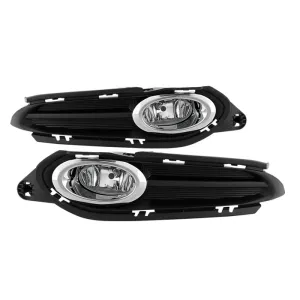 Spyder OEM Style Fog Lights Honda HR-V Vezel (16-18) [w/ Switch & Cover] Clear