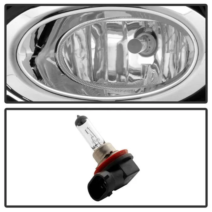 Spyder OEM Style Fog Lights Honda HR-V Vezel (16-18) [w/ Switch & Cover] Clear