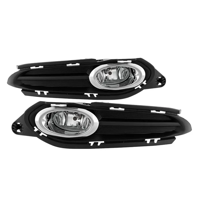 Spyder OEM Style Fog Lights Honda HR-V Vezel (16-18) [w/ Switch & Cover] Clear