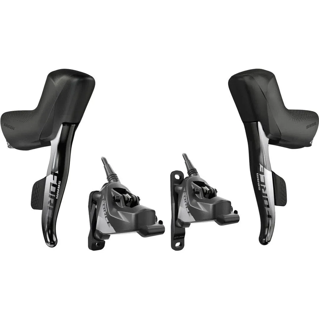 SRAM Force Axs 12v Pack 2 x Disc Shifters   Brake Calipers - Grey