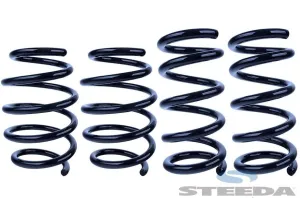Steeda S550 Mustang GT & Ecoboost Extreme Drop Lowering Springs (2015-2023)