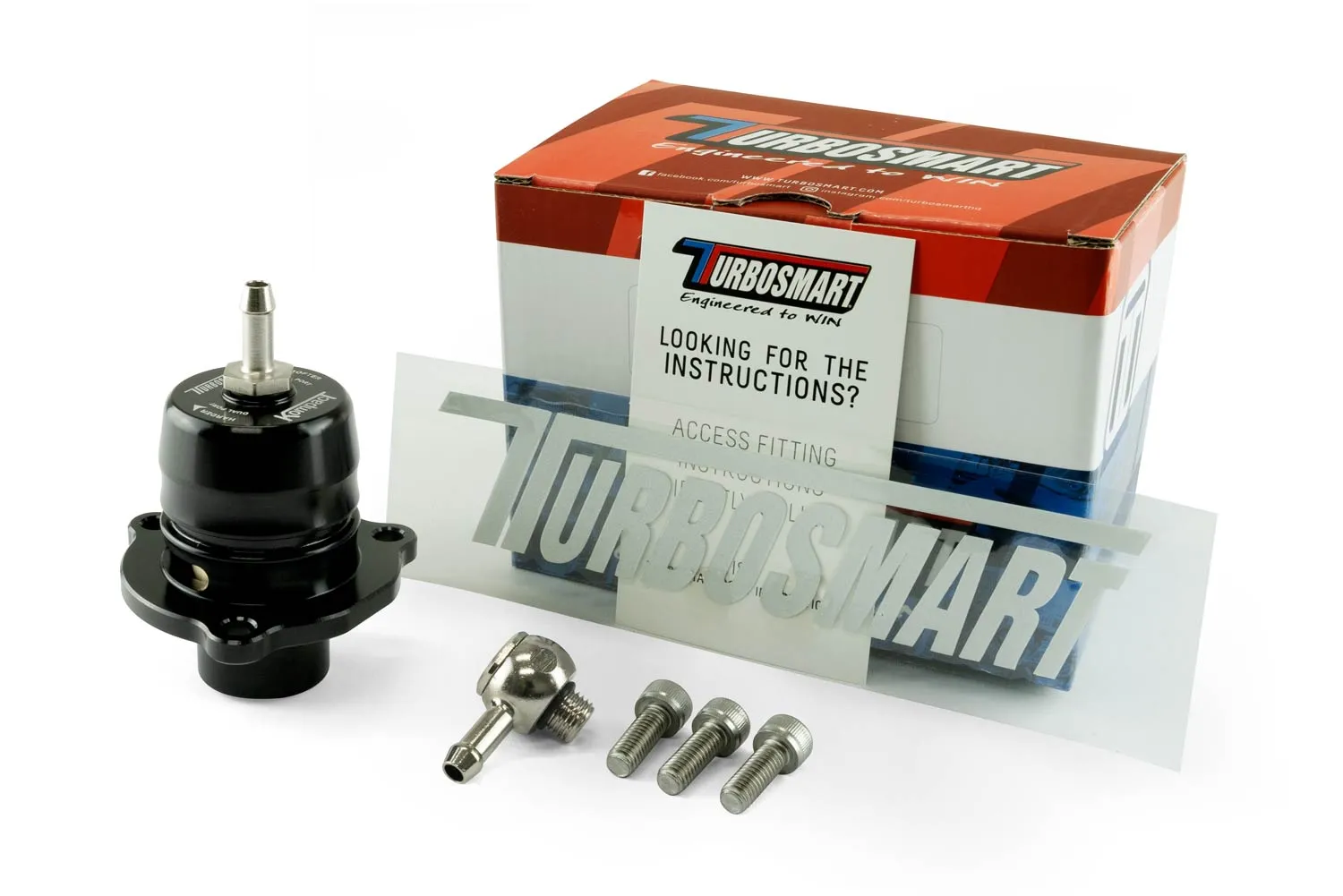 Turbosmart BOV Kompact Dual Port-Borgwarner/KKK/Ford Ecoboost V2 - 11-12 Ford F150 3.5 EcoBoost - TS-0203-1061