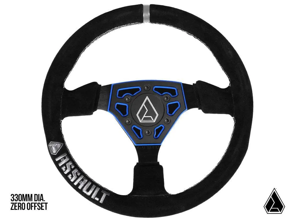 Universal Navigator Suede UTV Steering Wheel