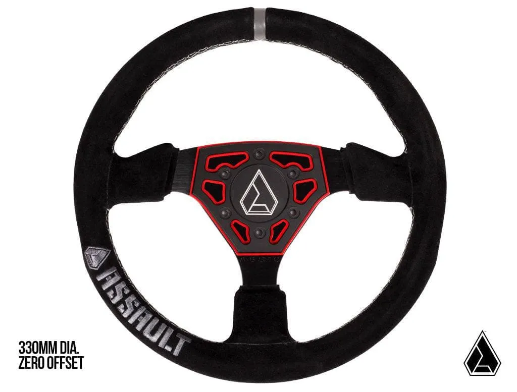 Universal Navigator Suede UTV Steering Wheel